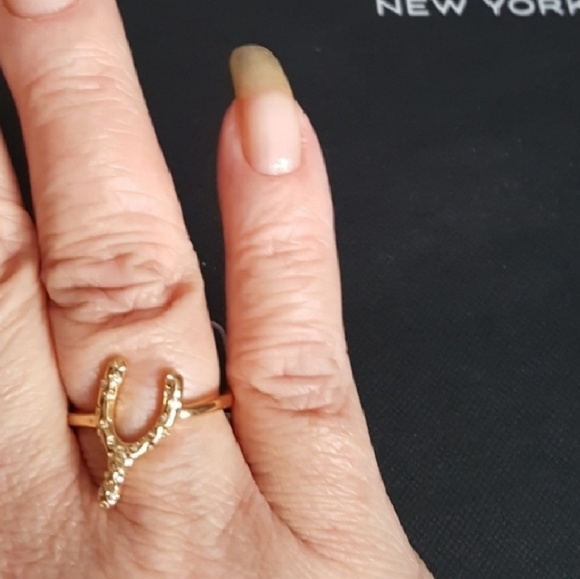 COACH WISHBONE RING - Picture 6 of 7